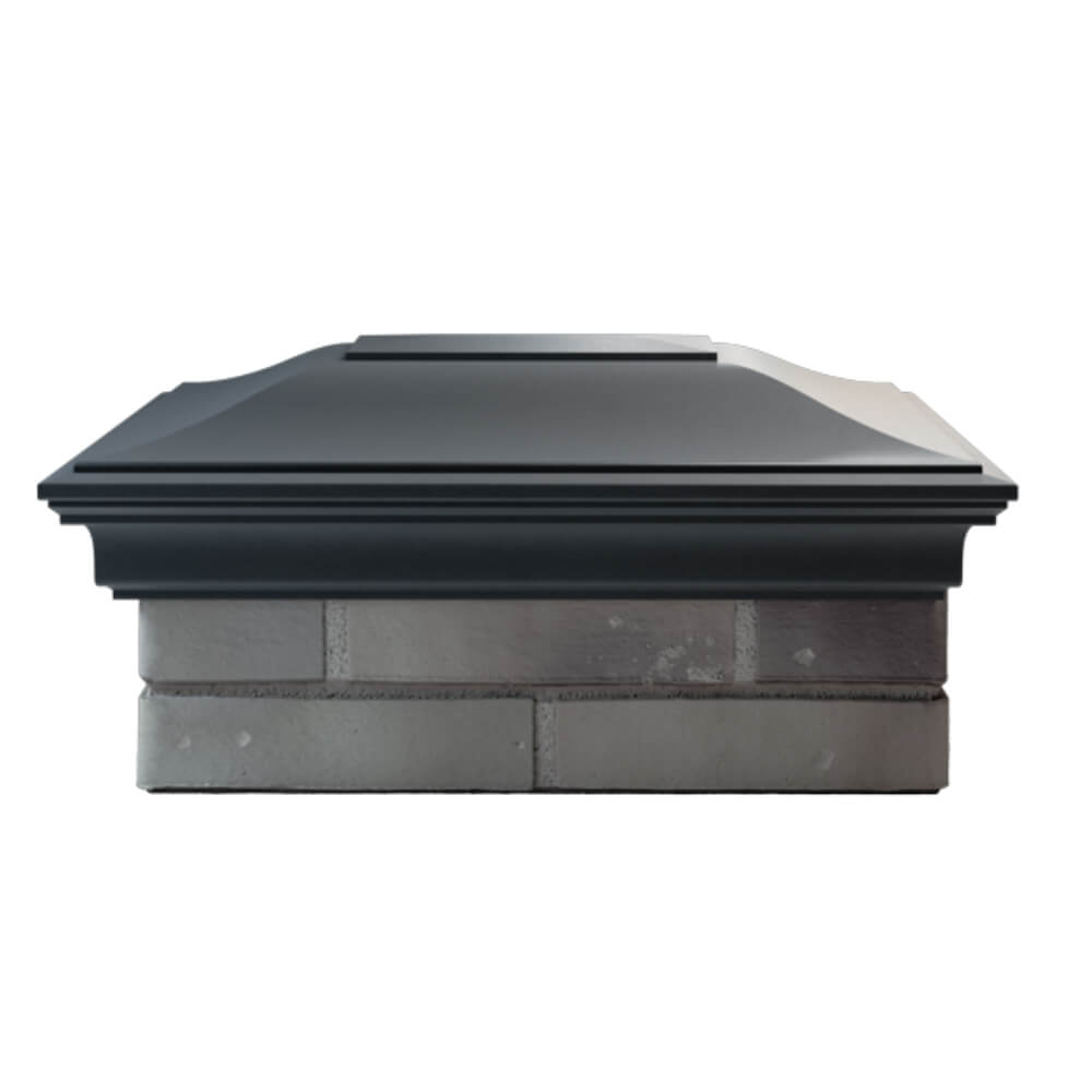 Колпак Zking Монблан Серый на столб 2х1.5 кирпича (515х385мм) в Кириши фото