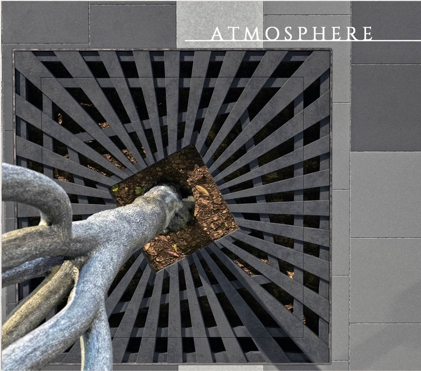 Приствольная решетка для дерева ZKING ATMOSPHERE 1.2х1.2м Черная в Кириши фото