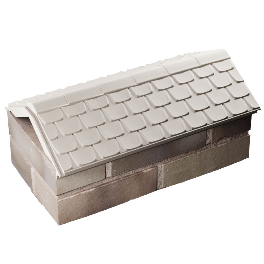 Парапет Zking Эльбрус Бежевый с посадкой на 1 кирпич (255мм) в Кириши фото