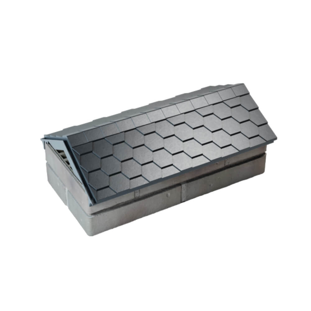 Парапет Zking Эверест Серый с посадкой на 1 кирпич (200/225/255мм) в Кириши фото