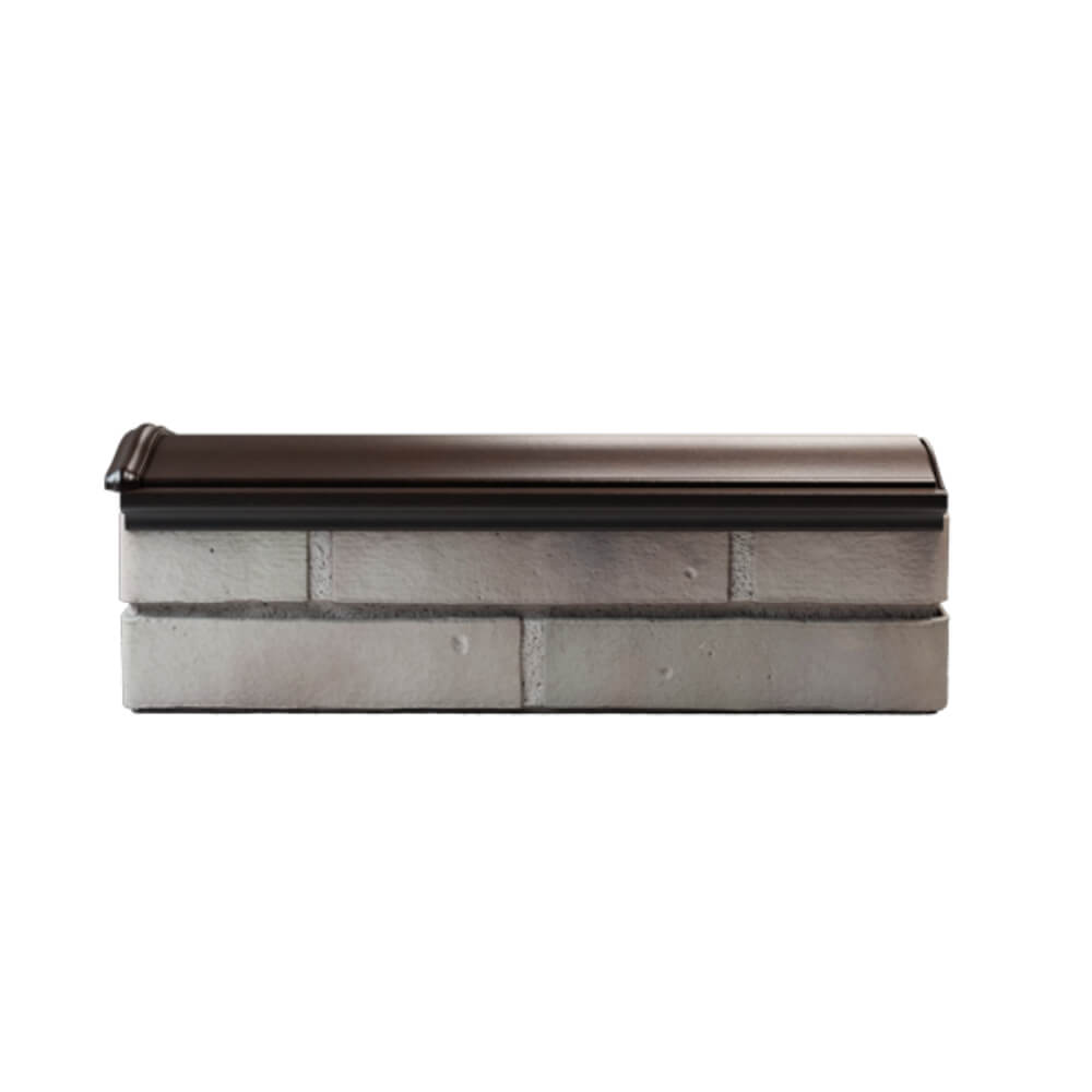 Парапет Zking Монблан Коричневый посадка на 0.5 кирпича (130мм) в Кириши фото