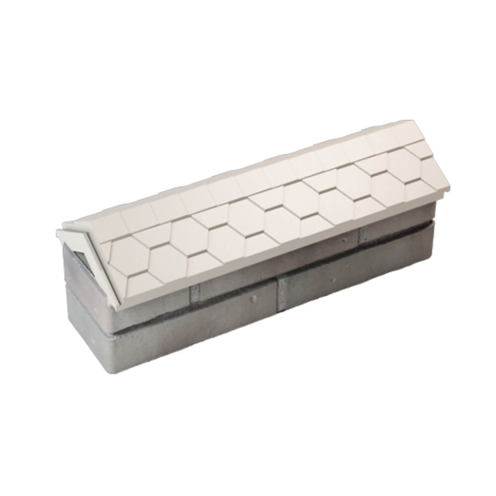 Парапет Zking Эверест Бежевый с посадкой на 0.5 кирпича (130мм) в Кириши фото