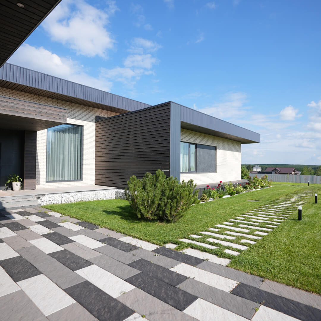 Шаговая плита STONE Светлая Галька 990х330х55мм в Кириши фото