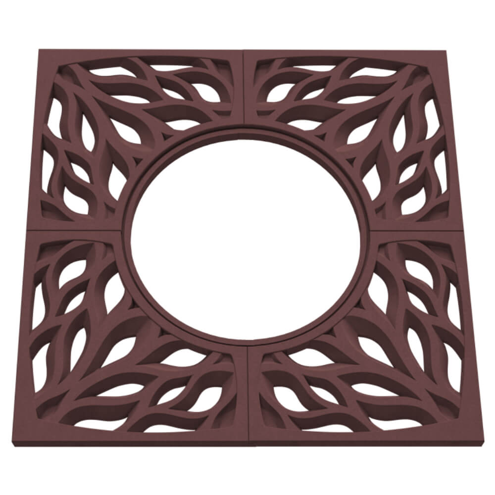 Приствольная решетка для дерева ZKING CRUST 1.2х1.2м Коричневая в Кириши фото