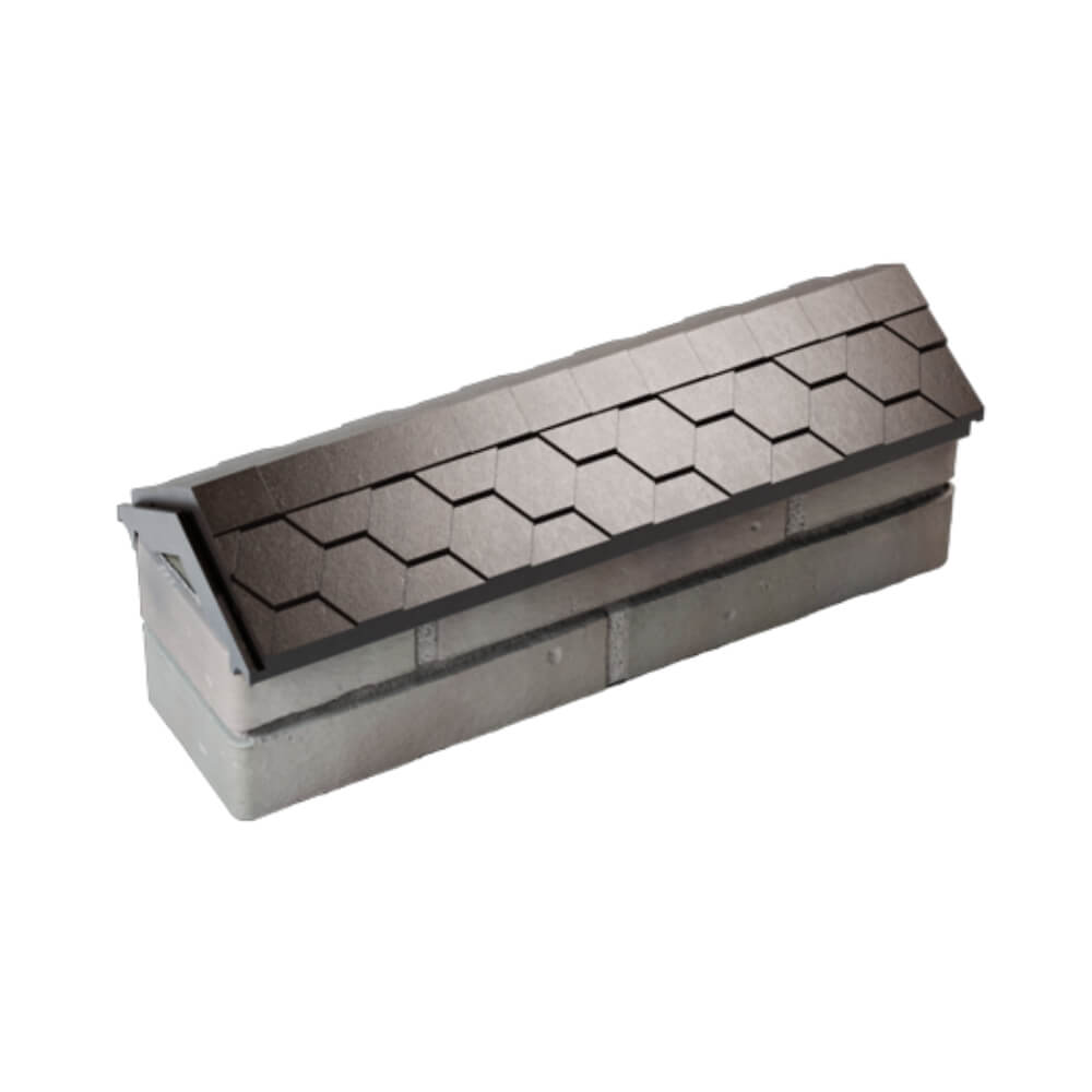 Парапет Zking Эверест Коричневый с посадкой на 0.5 кирпича (130мм) в Кириши фото