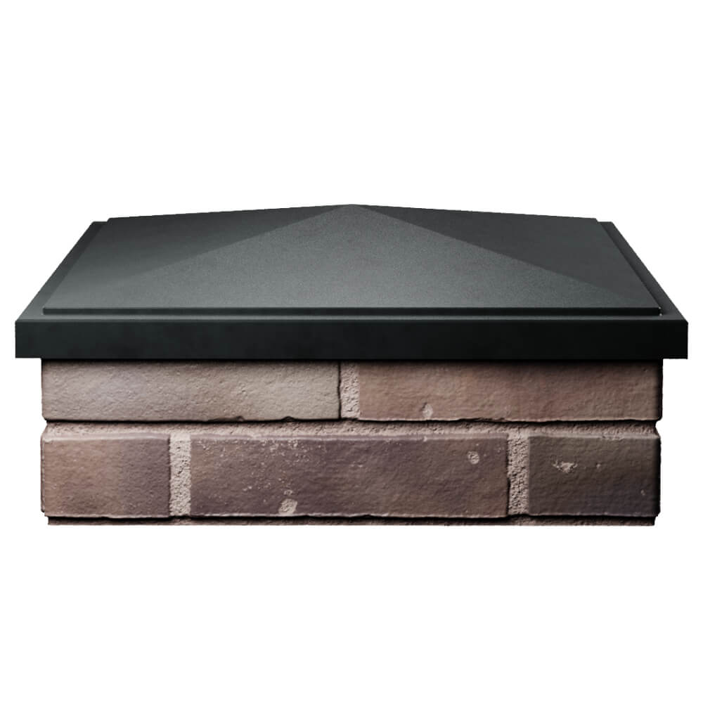 Колпак Zking БонаМоно Черный на столб 2х2 кирпича (515х515, 530х530мм) Кириши фото