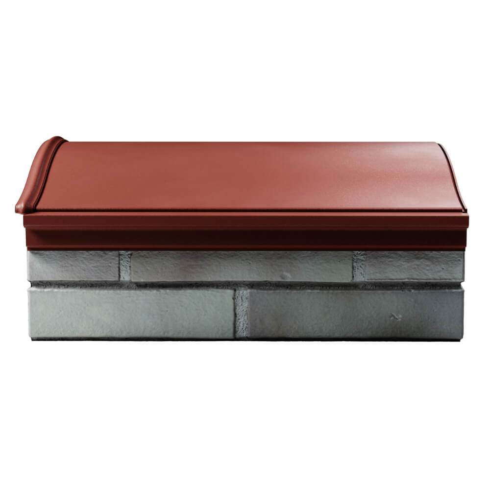 Парапет Zking Монблан Красный посадка на 1.5 кирпича (355/385мм) в Кириши фото