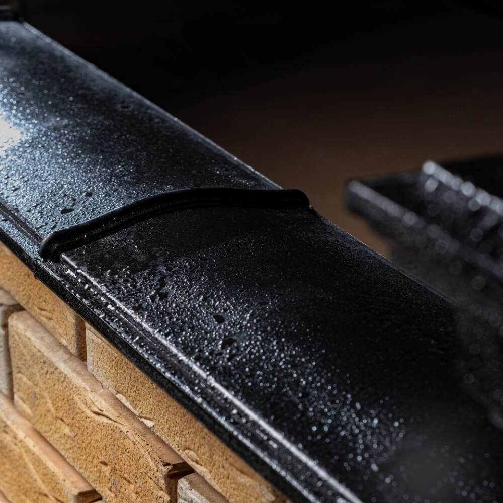 Парапет Zking Монблан Черный посадка на 0.5 кирпича (130мм) в Кириши фото