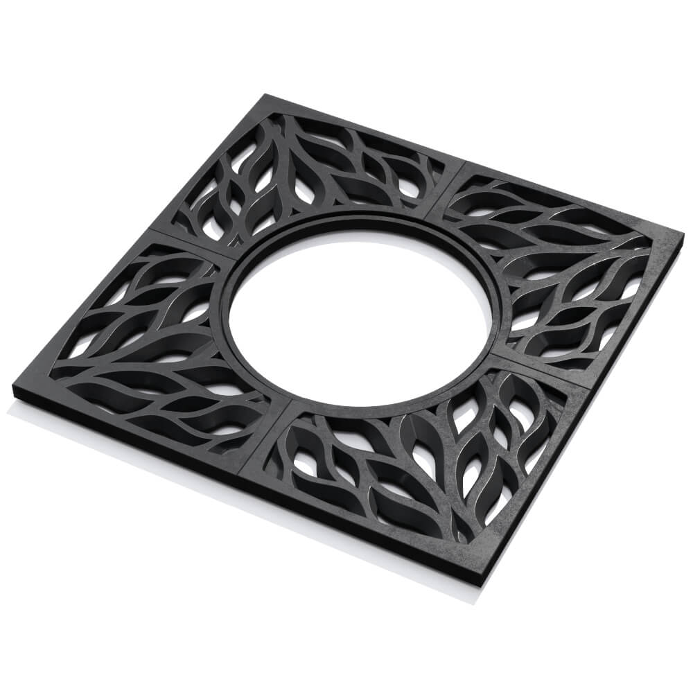 Приствольная решетка для дерева ZKING CRUST 1.2х1.2м Черная в Кириши фото