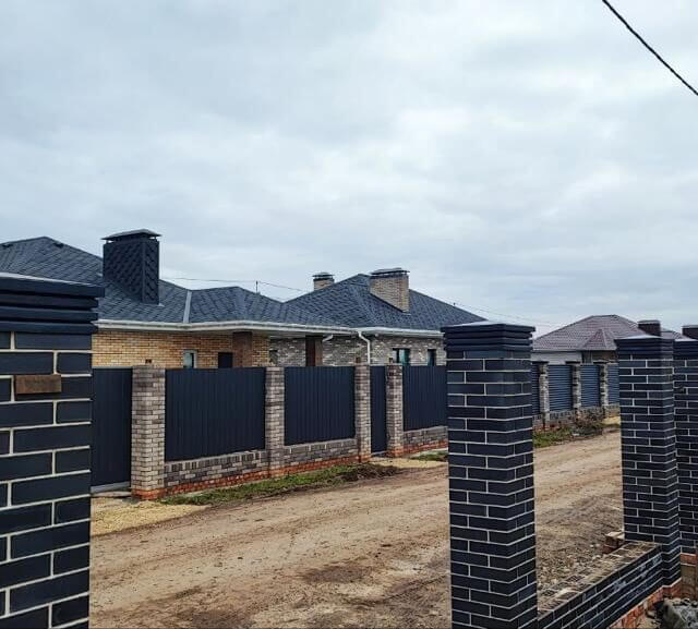 Колпак Zking Бона ХайТек Серый на столб 1.5х1.5 кирпича (385х385мм) в Кириши фото