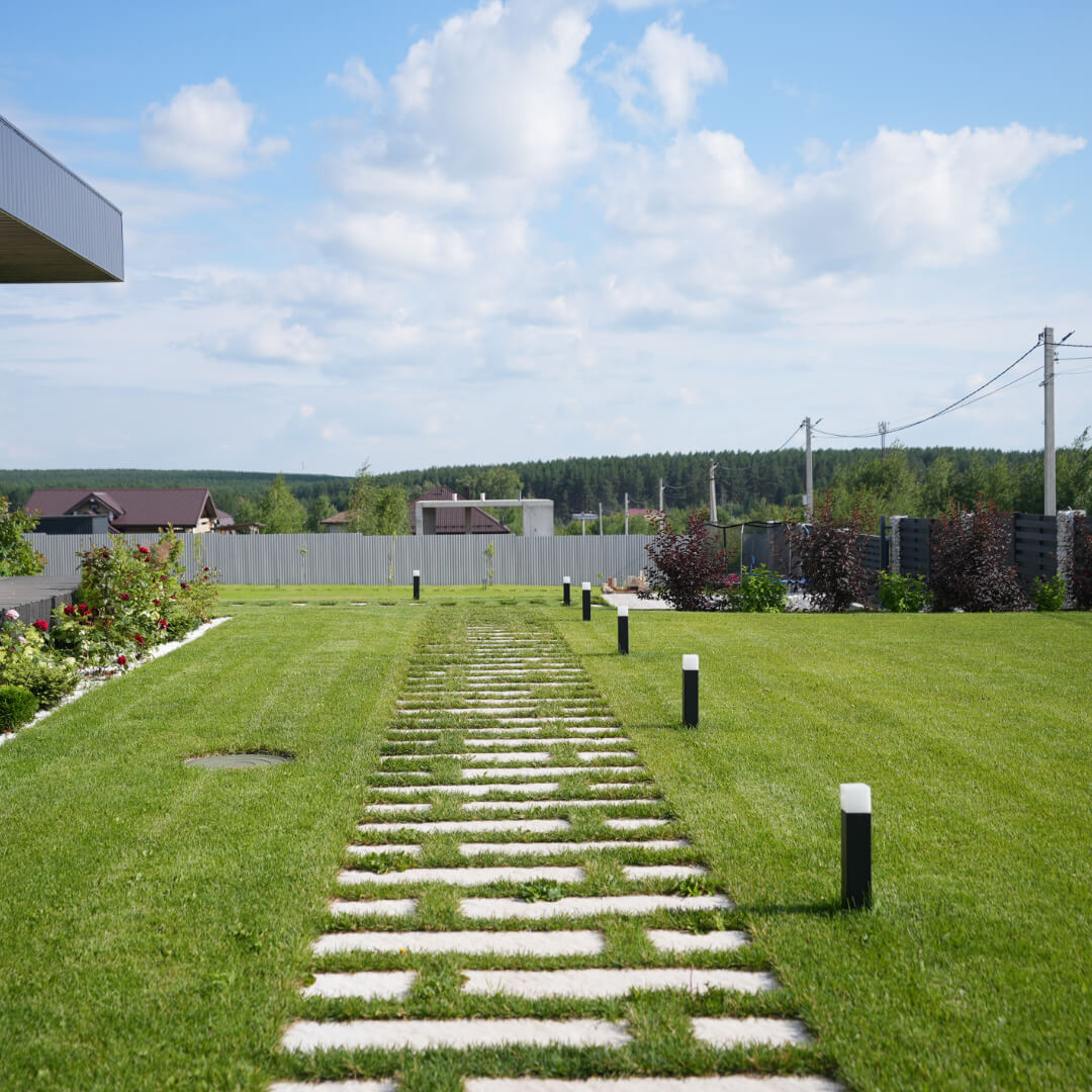 Шаговая плита STONE Светлая Галька 990х330х55мм в Кириши фото