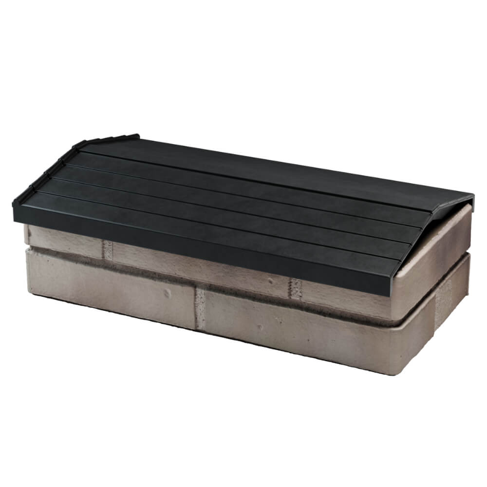 Парапет Zking Бона ХайТек Черный с посадкой на 1 кирпич (200/225/255мм) в Кириши фото