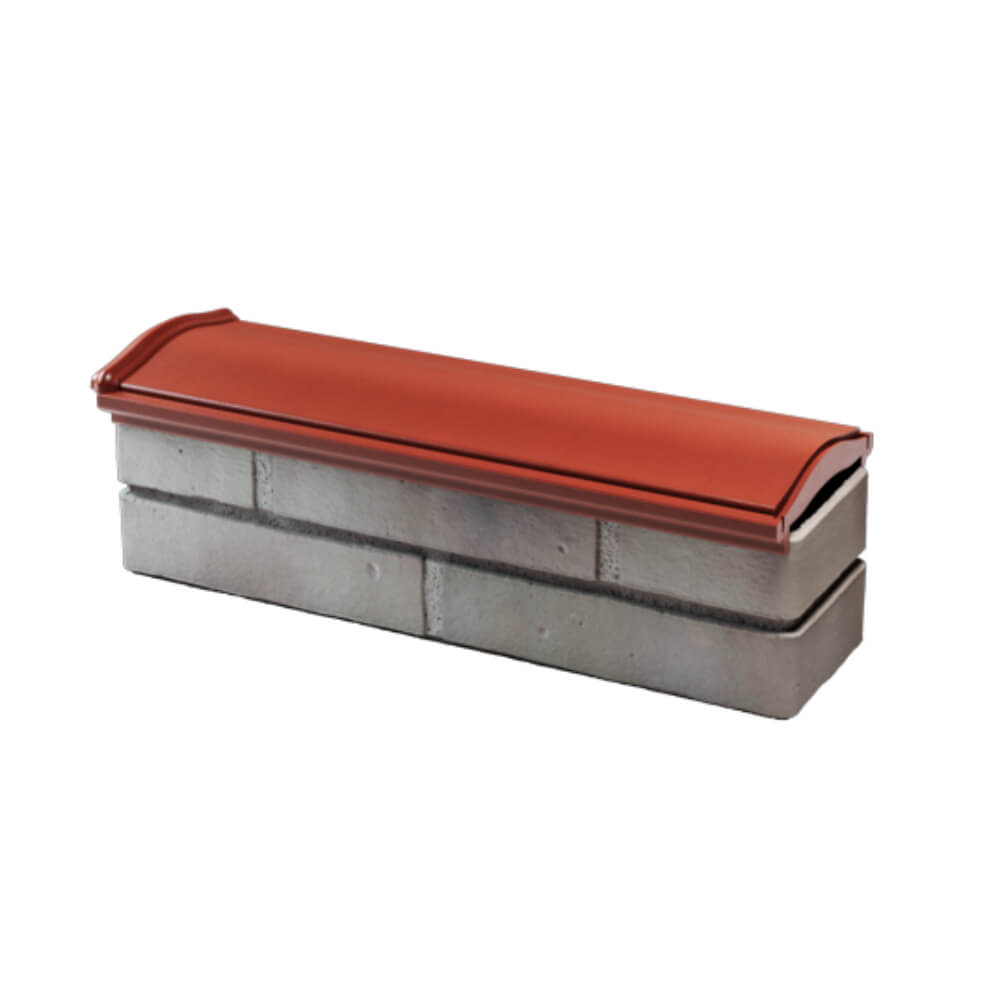 Парапет Zking Монблан Красный посадка на 0.5 кирпича (130мм) в Кириши фото