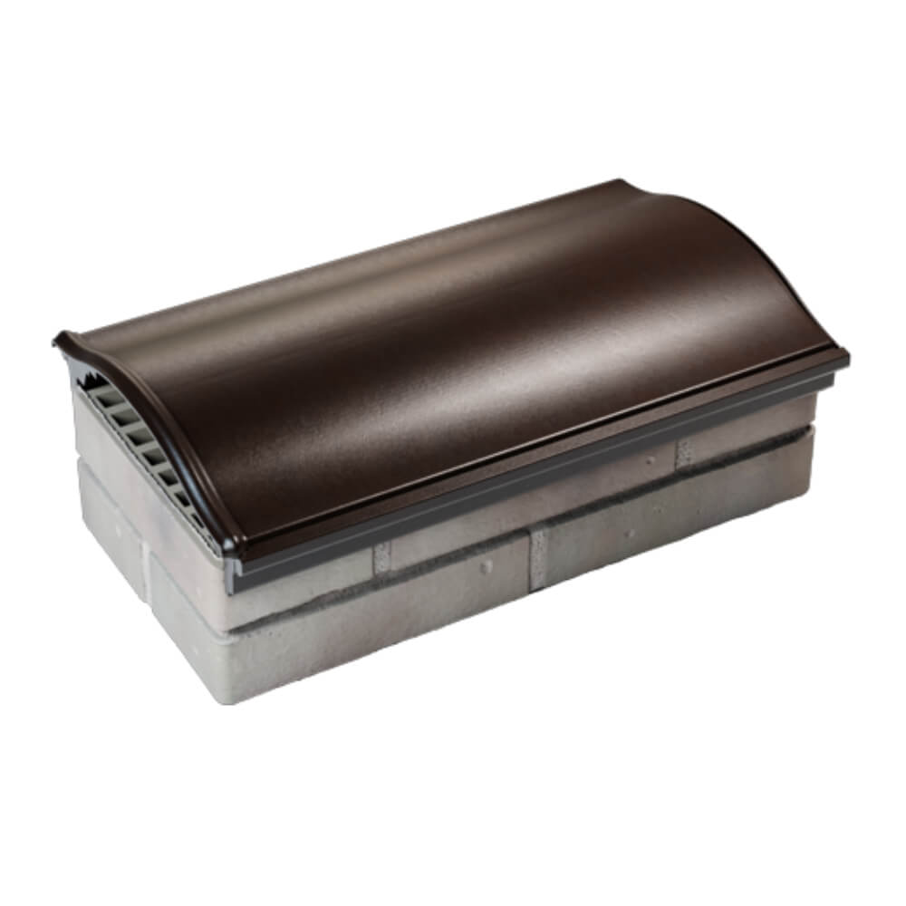 Парапет Zking Монблан Коричневый посадка на 1 кирпич (200/225/255мм) в Кириши фото