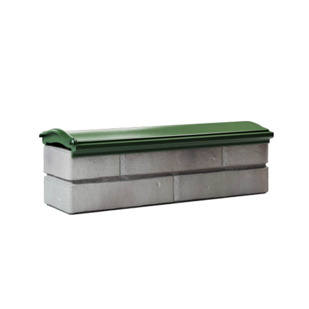 Парапет Zking Монблан Зеленый посадка на 0.5 кирпича (130мм) Кириши фото