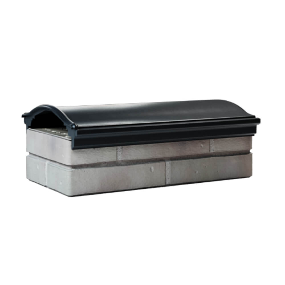 Парапет Zking Монблан Черный посадка на 1 кирпич (200/225/255мм) Кириши фото