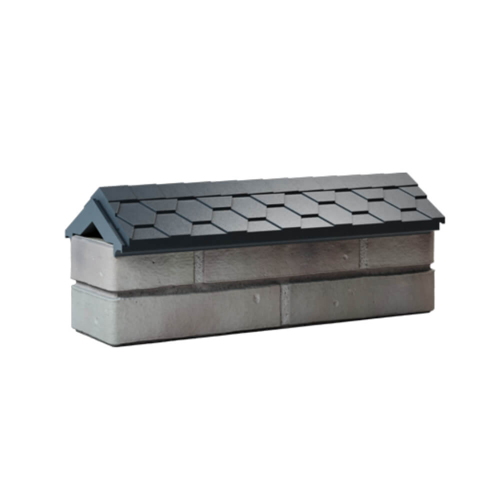 Парапет Zking Эверест Серый с посадкой на 0.5 кирпича (130мм) Кириши фото