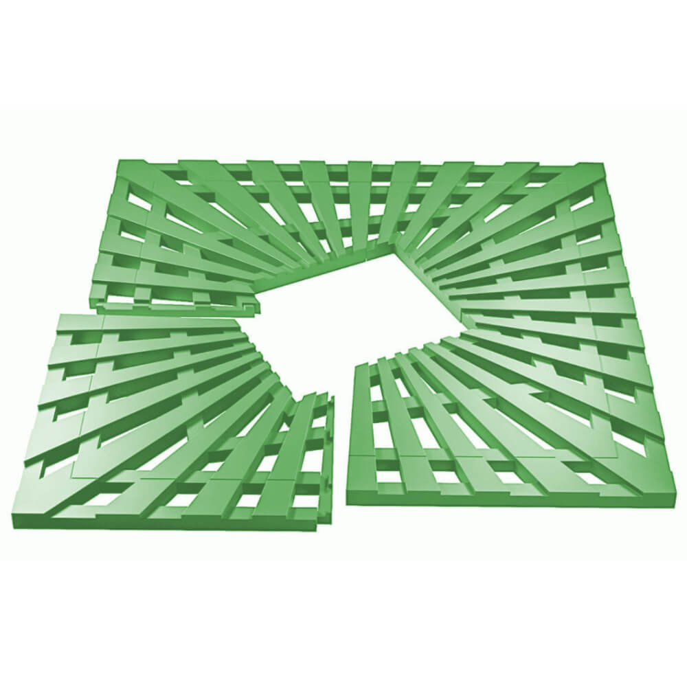 Приствольная решетка для дерева ZKING ATMOSPHERE 1.2х1.2м Зеленая в Кириши фото