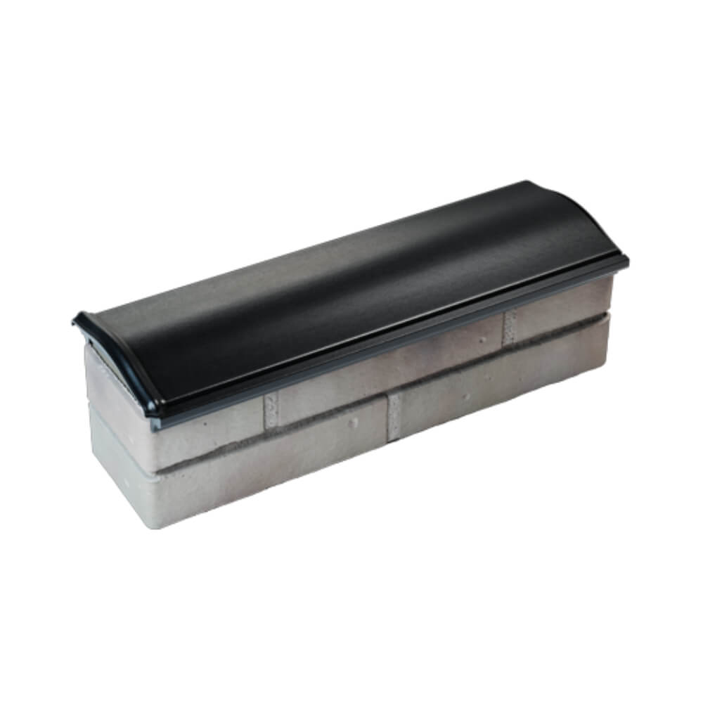 Парапет Zking Монблан Черный посадка на 0.5 кирпича (130мм) в Кириши фото