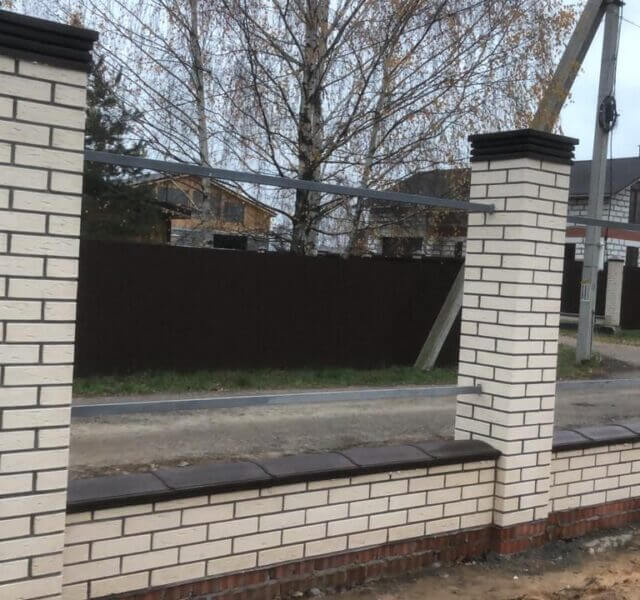 Колпак Zking Бона ХайТек Коричневый на столб 1.5х1.5 кирпича (385х385мм) в Кириши фото