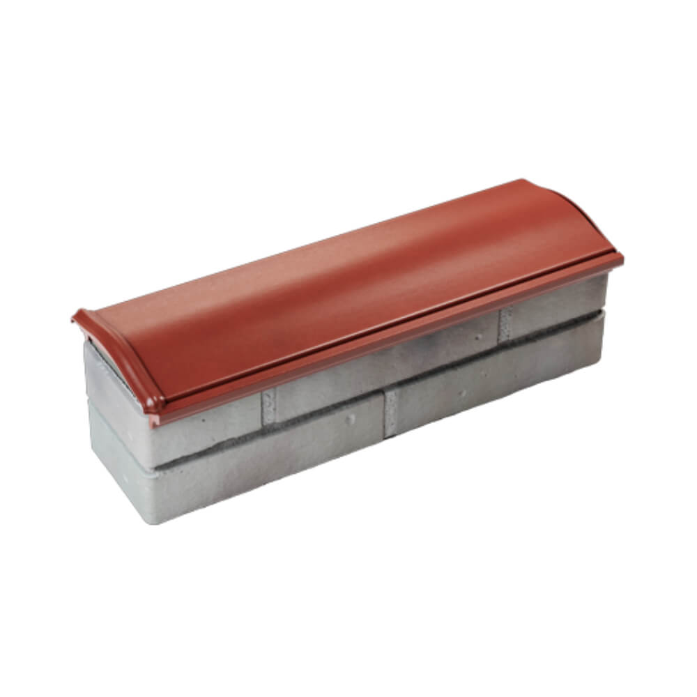 Парапет Zking Монблан Красный посадка на 0.5 кирпича (130мм) в Кириши фото