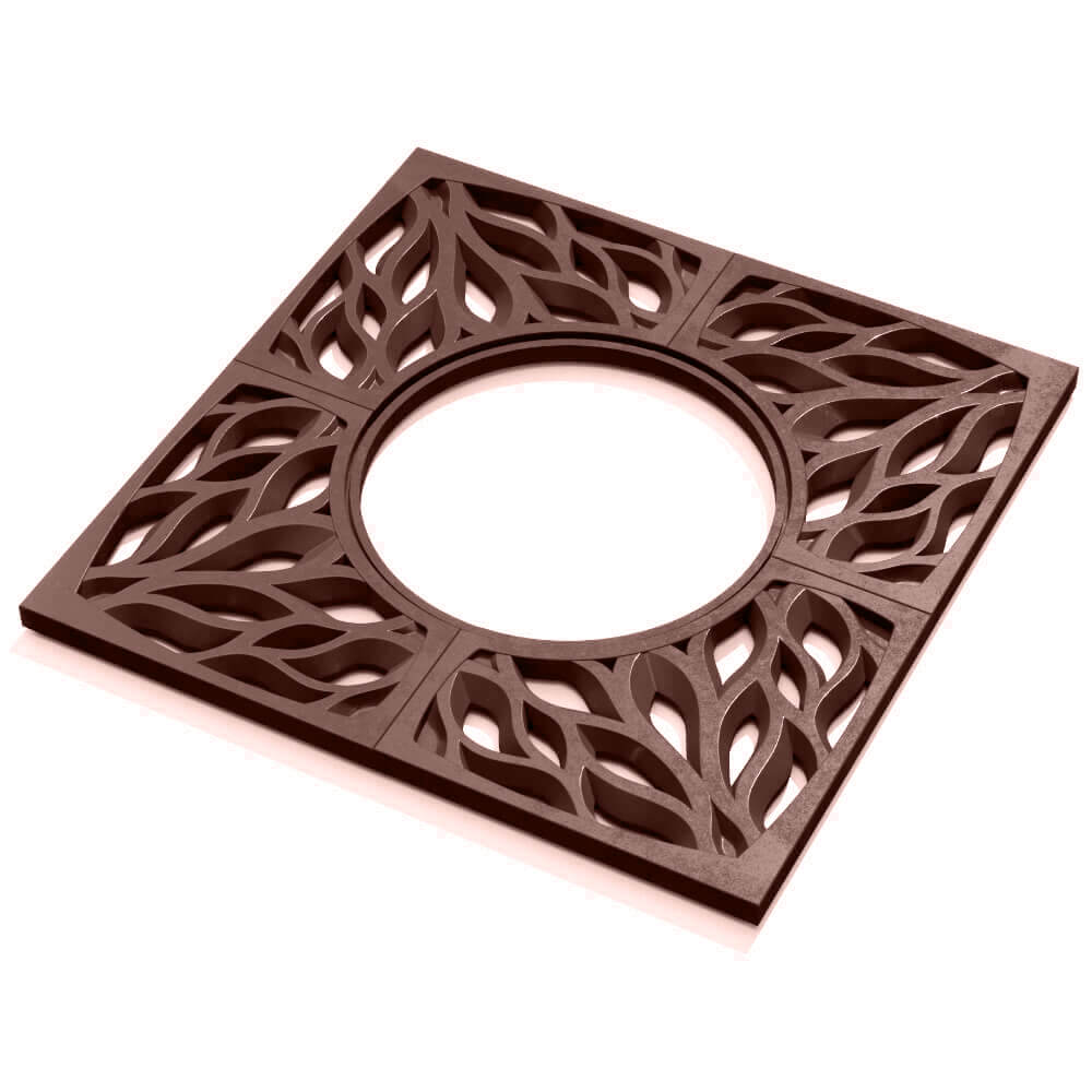 Приствольная решетка для дерева ZKING CRUST 1.2х1.2м Коричневая в Кириши фото