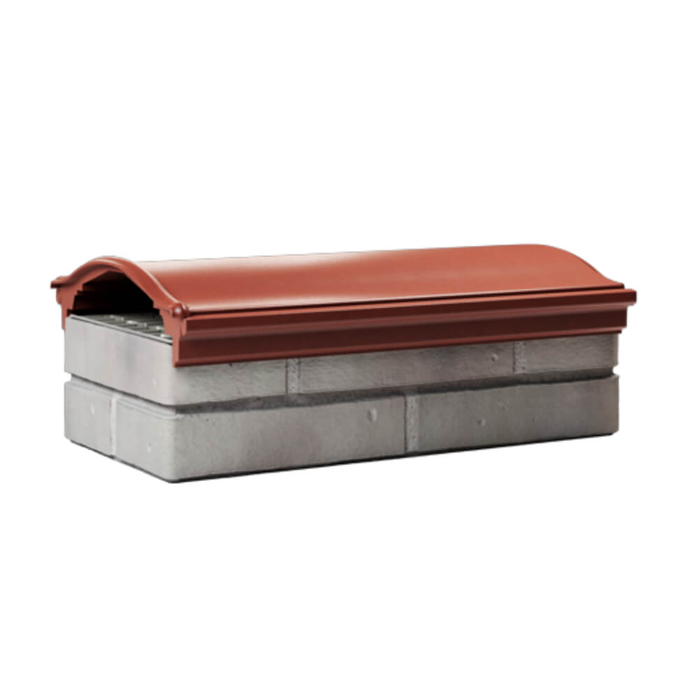 Парапет Zking Монблан Красный посадка на 1 кирпич (200/225/255мм) Кириши фото