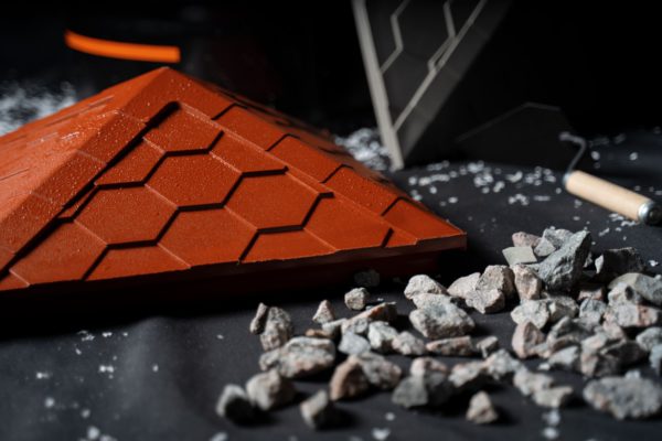 Колпак Zking Эверест Красный на столб 1.5х1.5 кирпича (390х390мм) в Кириши фото