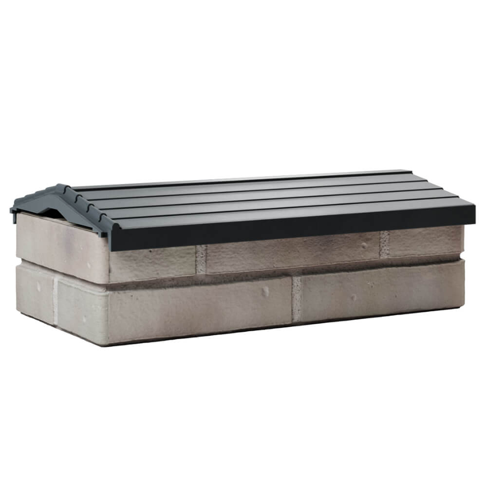 Парапет Zking Бона ХайТек Серый с посадкой на 1 кирпич (200/225/255мм) Кириши фото