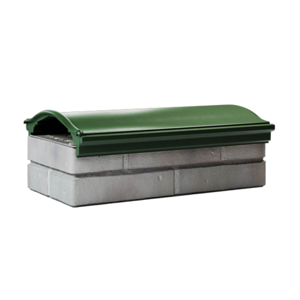 Парапет Zking Монблан Зеленый посадка на 1 кирпич (200/225/255мм) Кириши фото