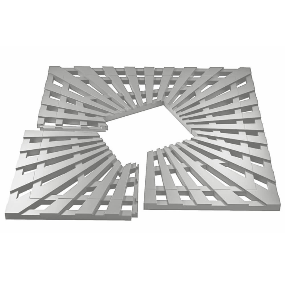 Приствольная решетка для дерева ZKING ATMOSPHERE 1.2х1.2м Бежевая в Кириши фото