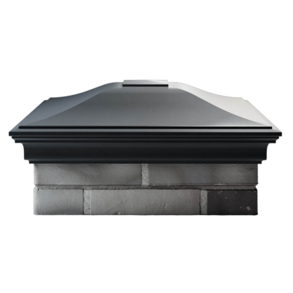 Колпак Zking Монблан Серый на столб 2х2 кирпича (515х515мм) в Кириши фото