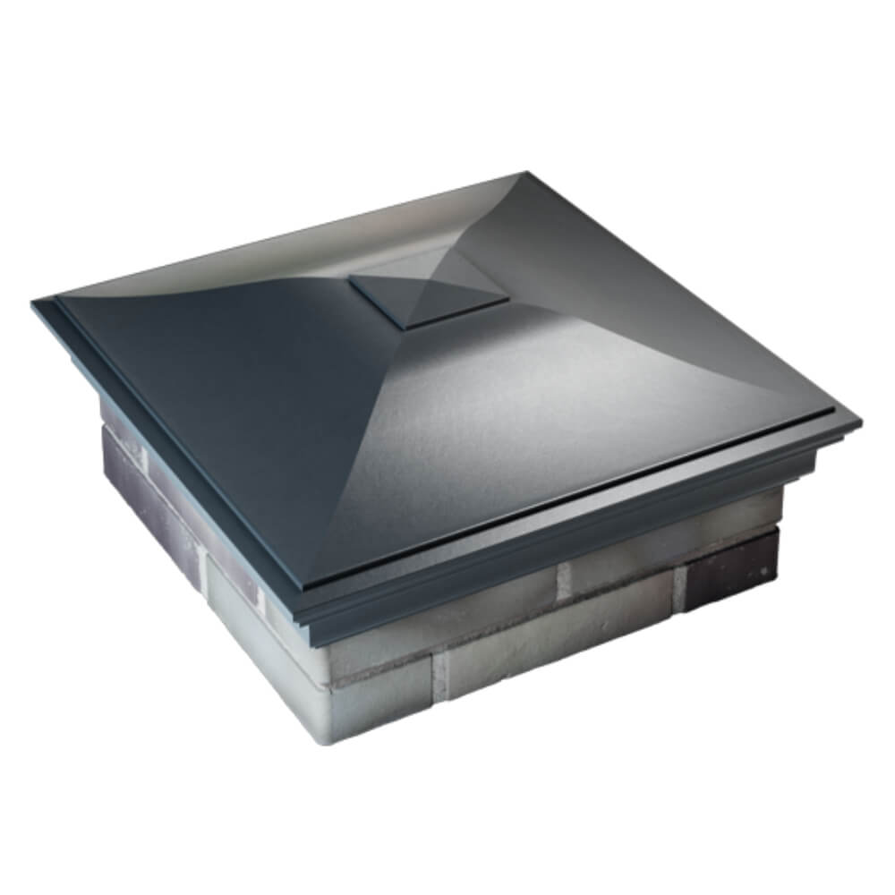 Колпак Zking Монблан Серый на столб 2х2 кирпича (515х515мм) Кириши фото