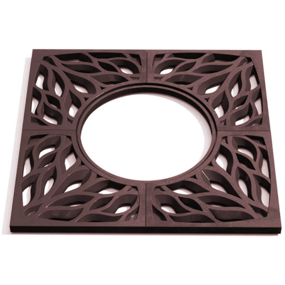 Приствольная решетка для дерева ZKING CRUST 1.2х1.2м Коричневая Кириши фото