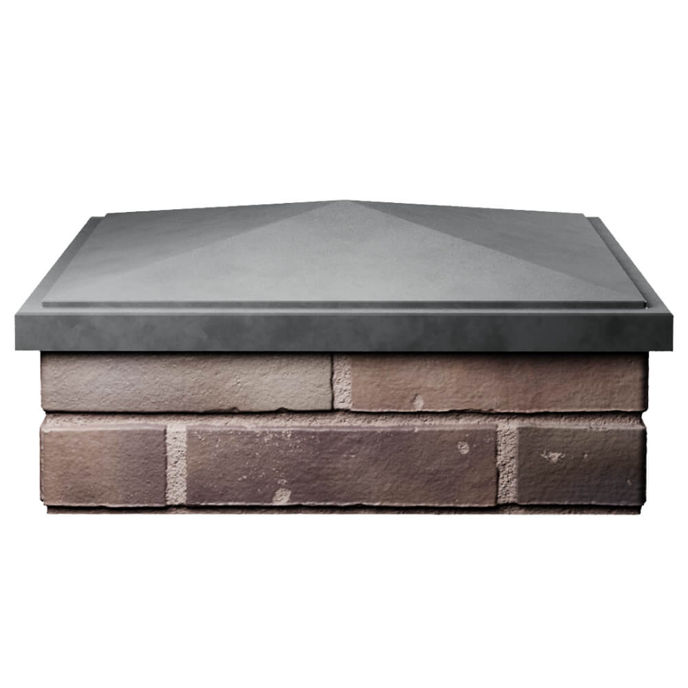 Колпак Zking БонаМоно Серый на столб 2х2 кирпича (515х515, 530х530мм) Кириши фото