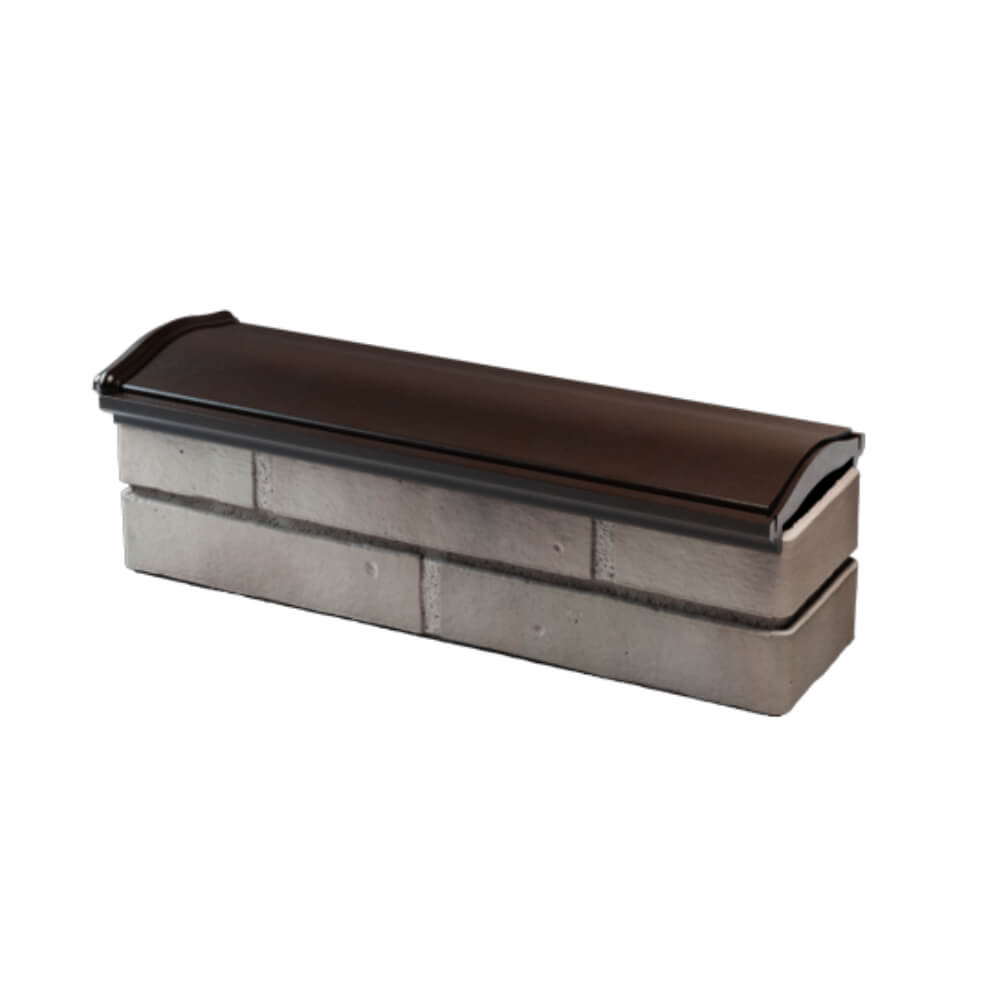 Парапет Zking Монблан Коричневый посадка на 0.5 кирпича (130мм) в Кириши фото