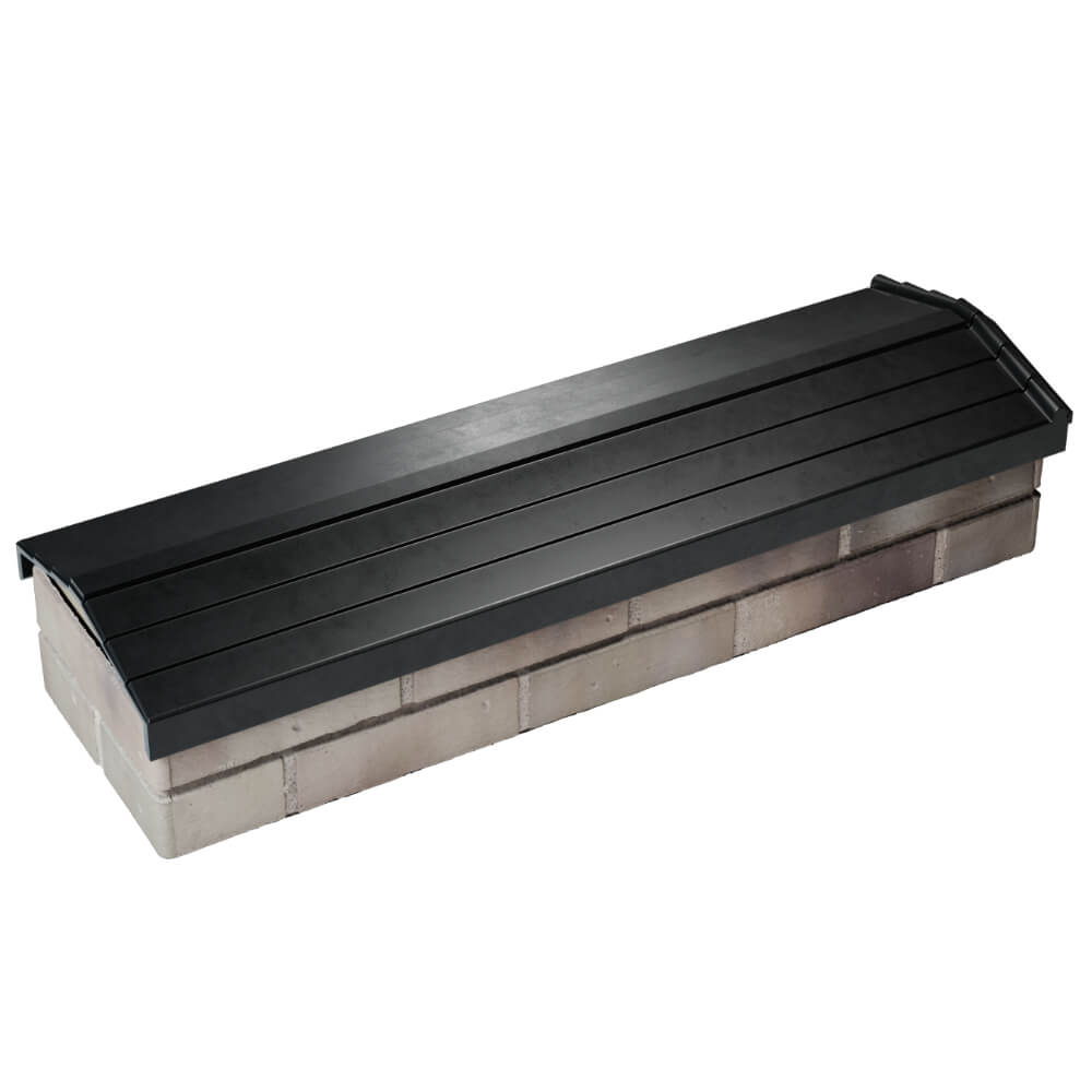 Парапет Zking Бона ХайТек Черный посадка на 0.5 кирпича (130мм) в Кириши фото