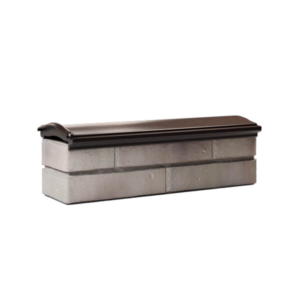 Парапет Zking Монблан Коричневый посадка на 0.5 кирпича (130мм) Кириши фото