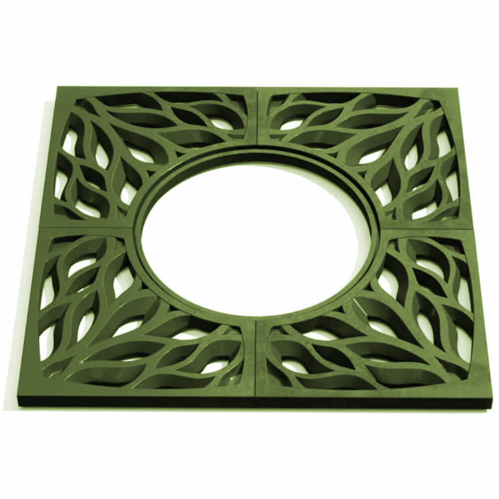 Приствольная решетка для дерева ZKING CRUST 1.2х1.2м Зеленая Кириши фото