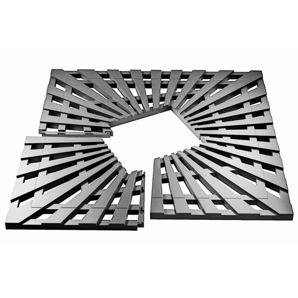 Приствольная решетка для дерева ZKING ATMOSPHERE 1.2х1.2м Серая в Кириши фото