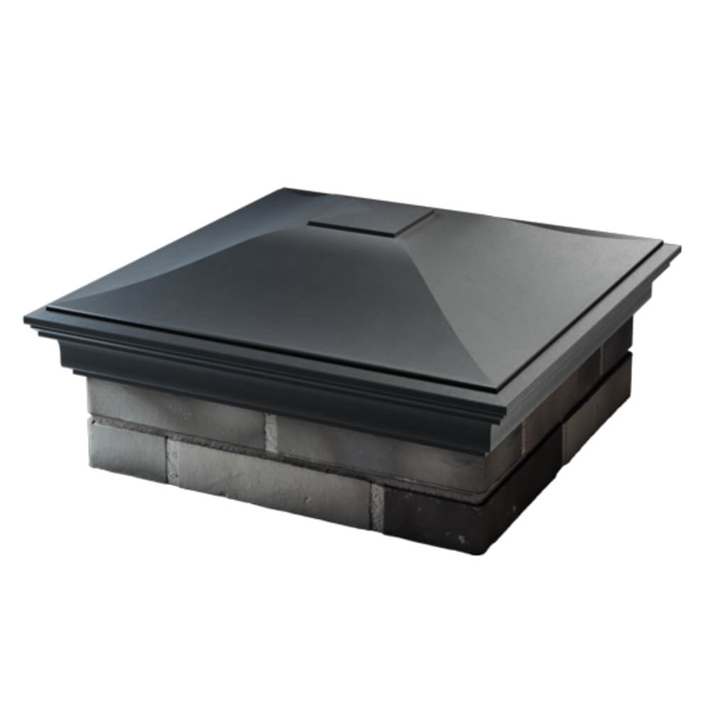 Колпак Zking Монблан Серый на столб 2х2 кирпича (515х515мм) в Кириши фото