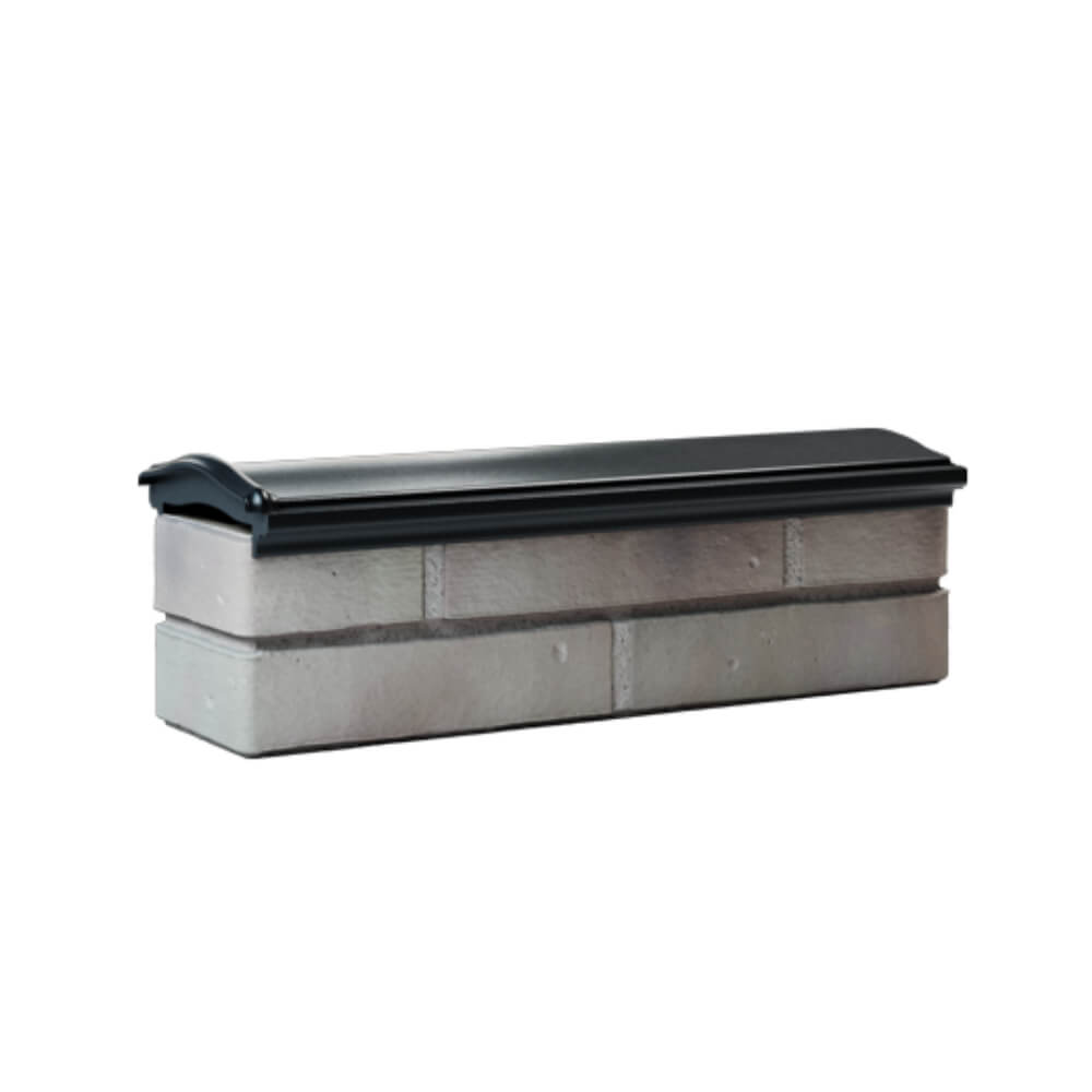 Парапет Zking Монблан Черный посадка на 0.5 кирпича (130мм) Кириши фото