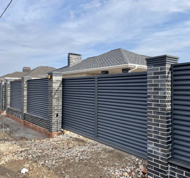 Колпак Zking Бона ХайТек Серый на столб 1.5х1.5 кирпича (385х385мм) в Кириши фото