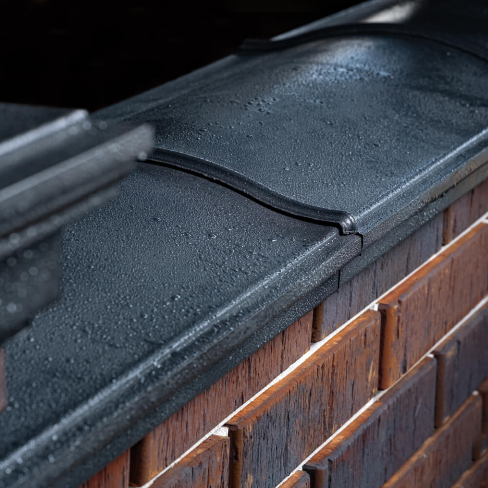 Парапет Zking Монблан Черный посадка на 0.5 кирпича (130мм) в Кириши фото