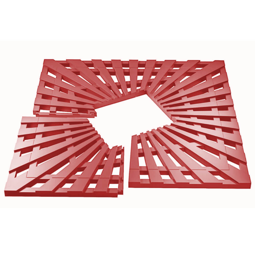 Приствольная решетка для дерева ZKING ATMOSPHERE 1.2х1.2м Красная в Кириши фото