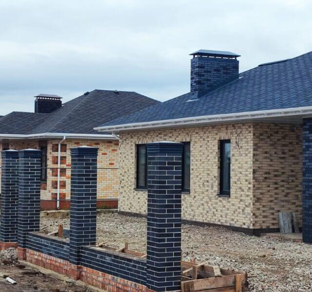 Колпак Zking Бона ХайТек Серый на столб 1.5х1.5 кирпича (385х385мм) в Кириши фото