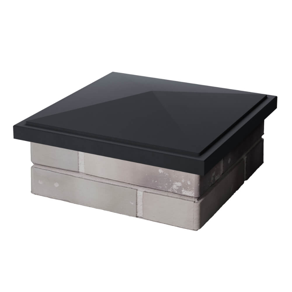 Колпак Zking БонаМоно Серый на столб 1.5х1.5 кирпича (385х385, 400х400мм) в Кириши фото