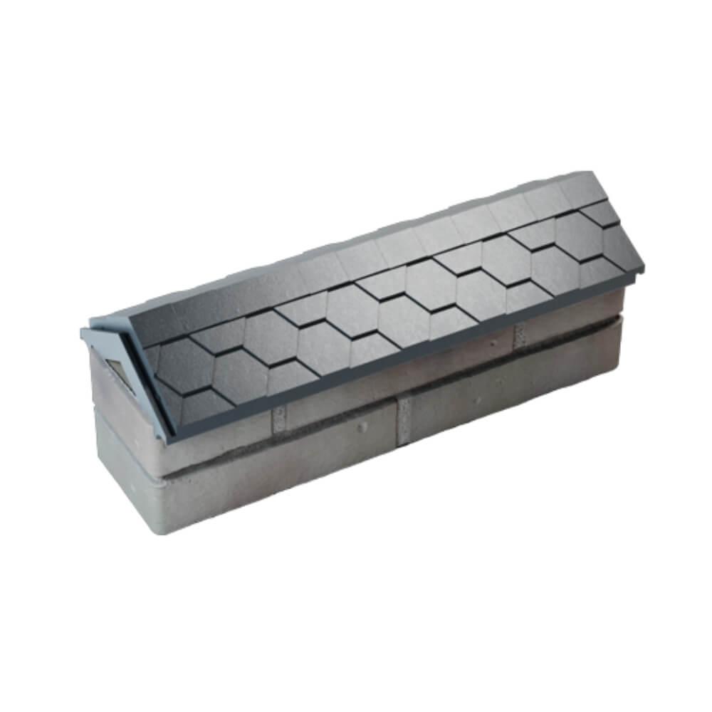 Парапет Zking Эверест Серый с посадкой на 0.5 кирпича (130мм) в Кириши фото